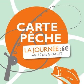 carte peche journee