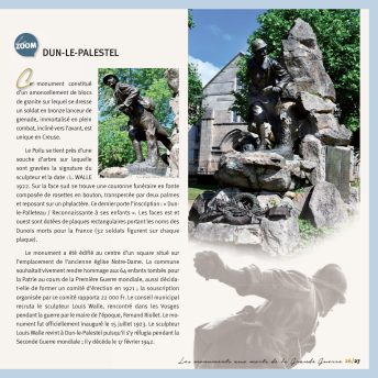 les monuments aux morts de la grande guerre dans la creuse