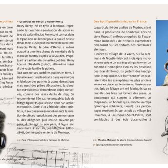les épis de faîtage en terre cuite