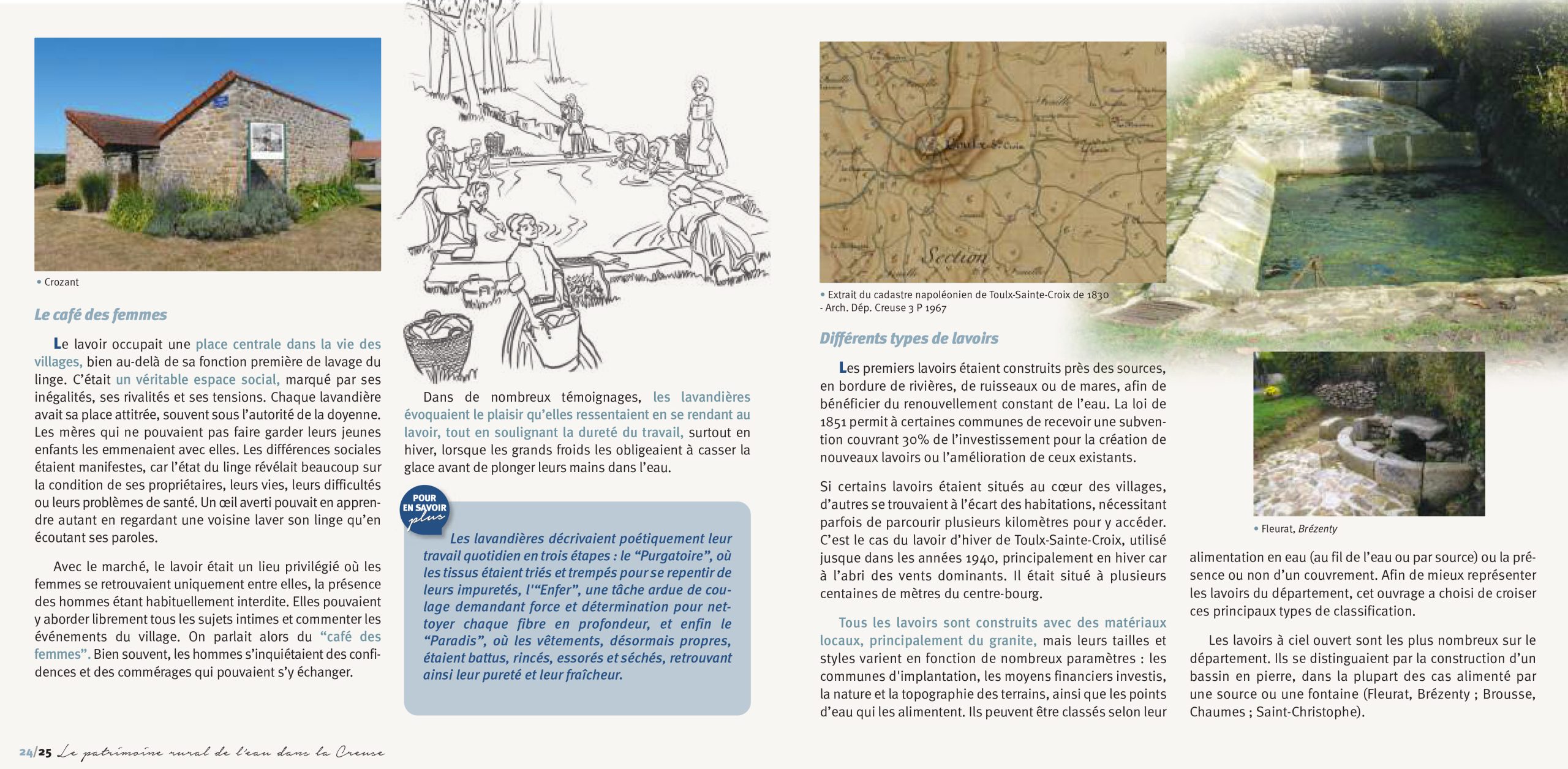 le patrimoine rural de l’eau dans la creuse